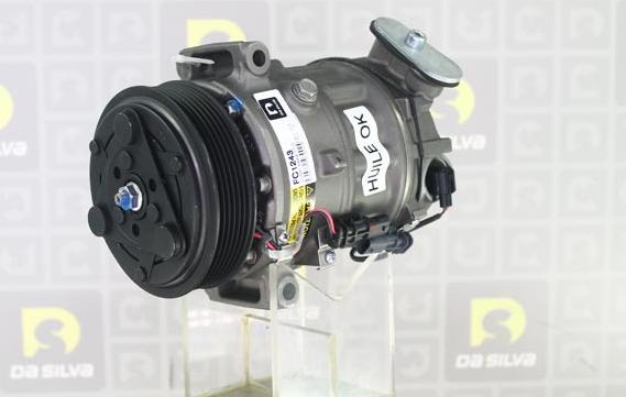 DA SILVA FC1243 - Компрессор кондиционера autospares.lv