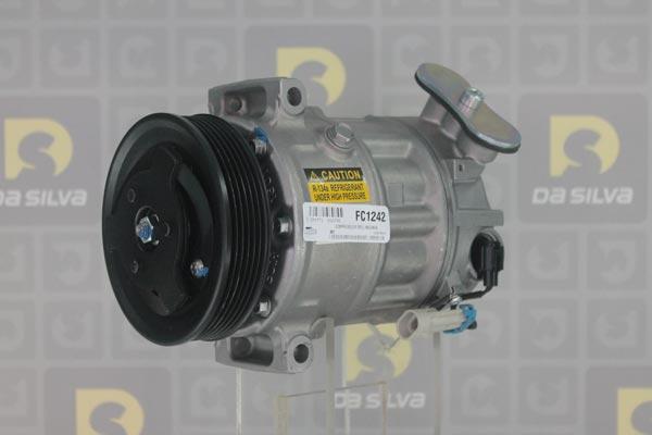 DA SILVA FC1242 - Компрессор кондиционера autospares.lv