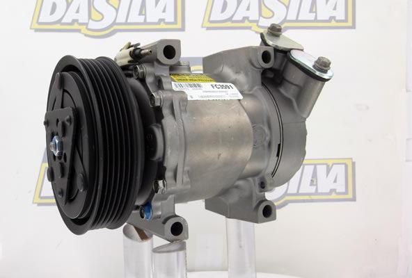 DA SILVA FC3591 - Компрессор кондиционера autospares.lv