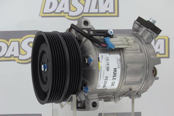 DA SILVA FC3586 - Компрессор кондиционера autospares.lv