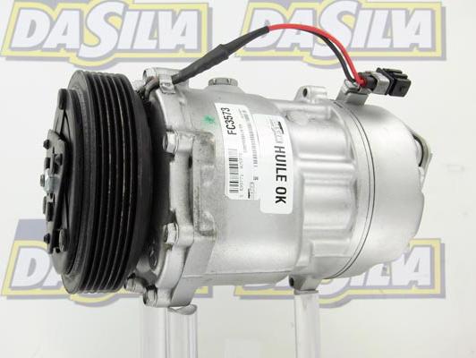 DA SILVA FC3573 - Компрессор кондиционера autospares.lv