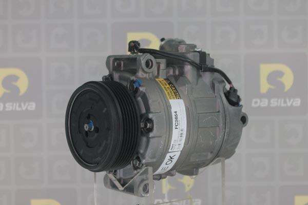 DA SILVA FC3654 - Компрессор кондиционера autospares.lv