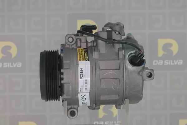 DA SILVA FC3654 - Компрессор кондиционера autospares.lv