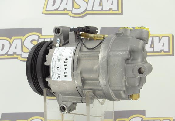 DA SILVA FC3655 - Компрессор кондиционера autospares.lv