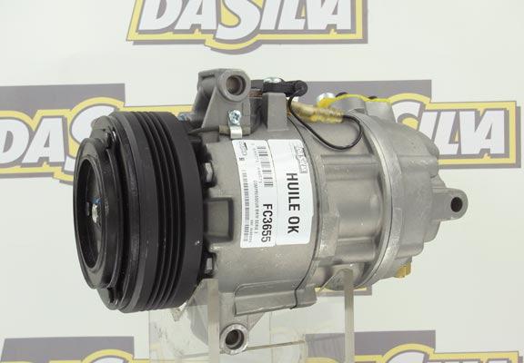 DA SILVA FC3655 - Компрессор кондиционера autospares.lv