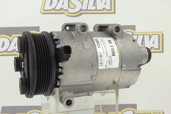 DA SILVA FC3625 - Компрессор кондиционера autospares.lv