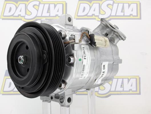 DA SILVA FC3671 - Компрессор кондиционера autospares.lv