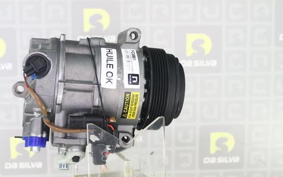 DA SILVA FC3851 - Компрессор кондиционера autospares.lv