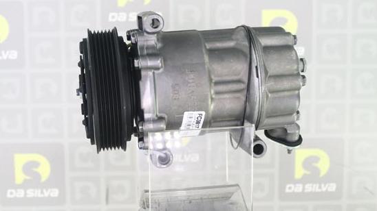 DA SILVA FC3817 - Компрессор кондиционера autospares.lv