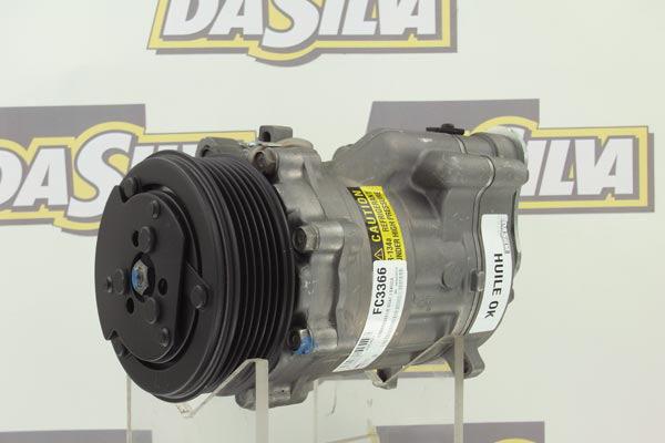 DA SILVA FC3366 - Компрессор кондиционера autospares.lv