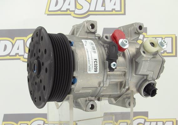 DA SILVA FC3209 - Компрессор кондиционера autospares.lv