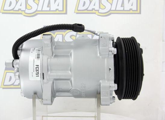 DA SILVA FC3751 - Компрессор кондиционера autospares.lv