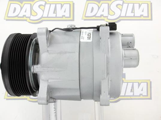 DA SILVA FC3731 - Компрессор кондиционера autospares.lv