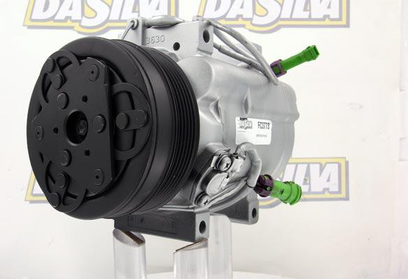 DA SILVA FC3773 - Компрессор кондиционера autospares.lv