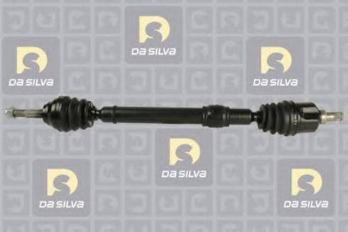 DA SILVA JC96156 - Приводной вал autospares.lv