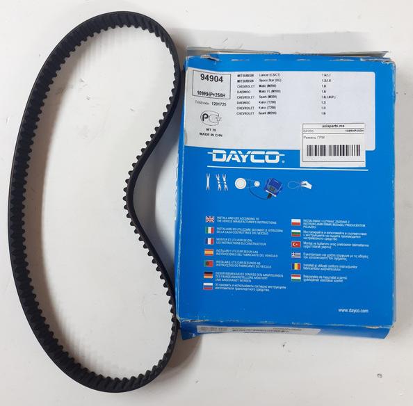 Dayco 109RHP+250H - Зубчатый ремень ГРМ autospares.lv