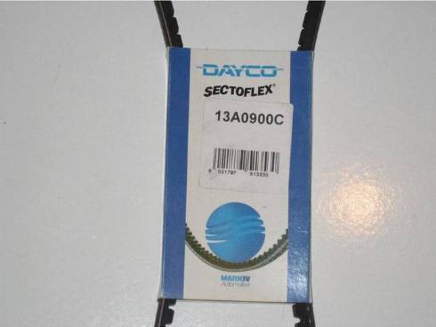 Dayco 13A0900C - Клиновой ремень, поперечные рёбра autospares.lv