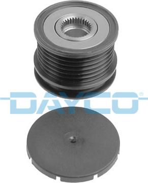 Dayco ALP2346 - Шкив генератора, муфта autospares.lv