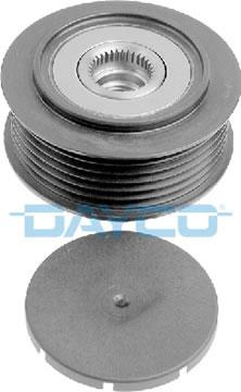 Dayco ALP2355 - Шкив генератора, муфта autospares.lv