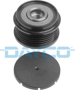 Dayco ALP2350 - Шкив генератора, муфта autospares.lv