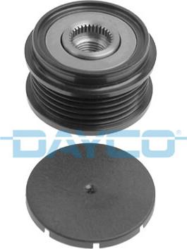 Dayco ALP2358 - Шкив генератора, муфта autospares.lv