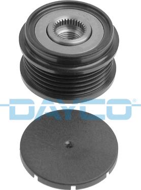 Dayco ALP2357 - Шкив генератора, муфта autospares.lv