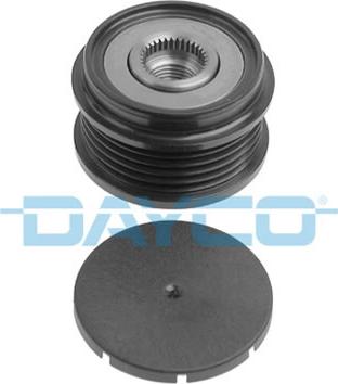 Dayco ALP2335 - Шкив генератора, муфта autospares.lv