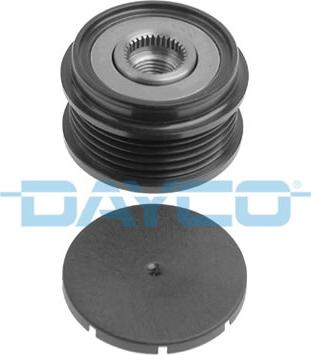 Dayco ALP2333 - Шкив генератора, муфта autospares.lv