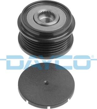 Dayco ALP2326 - Шкив генератора, муфта autospares.lv