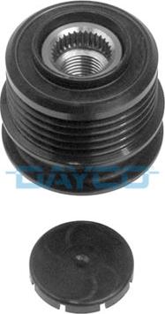 Dayco ALP2376 - Шкив генератора, муфта autospares.lv