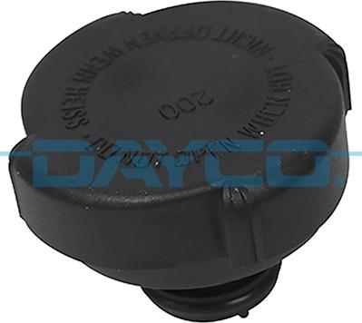 Dayco DRC032 - Крышка, резервуар охлаждающей жидкости autospares.lv