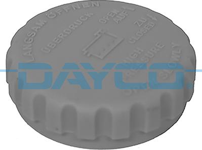 Dayco DRC037 - Крышка, резервуар охлаждающей жидкости autospares.lv