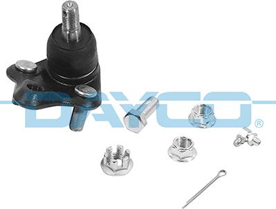 Dayco DSS1093 - Шаровая опора, несущий / направляющий шарнир autospares.lv