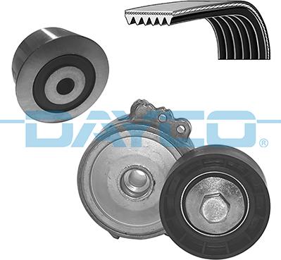 Dayco KPV905 - Поликлиновый ременный комплект autospares.lv