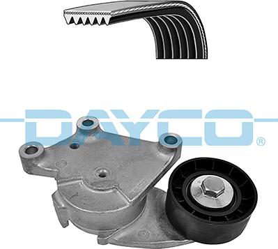 Dayco KPV403 - Поликлиновый ременный комплект autospares.lv