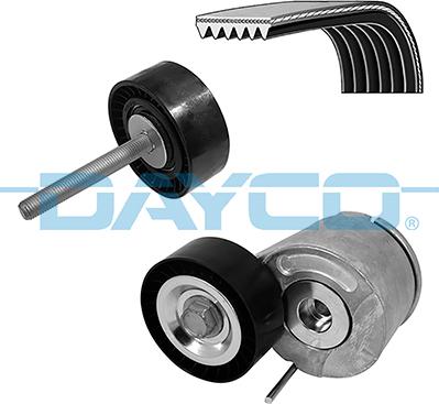 Dayco KPV691 - Поликлиновый ременный комплект autospares.lv