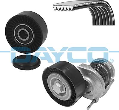 Dayco KPV431 - Поликлиновый ременный комплект autospares.lv