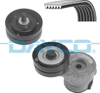 Dayco KPV583 - Поликлиновый ременный комплект autospares.lv