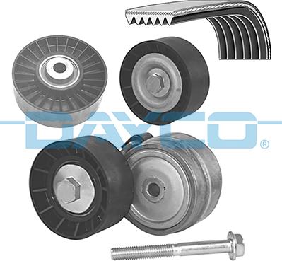 Dayco KPV686 - Поликлиновый ременный комплект autospares.lv