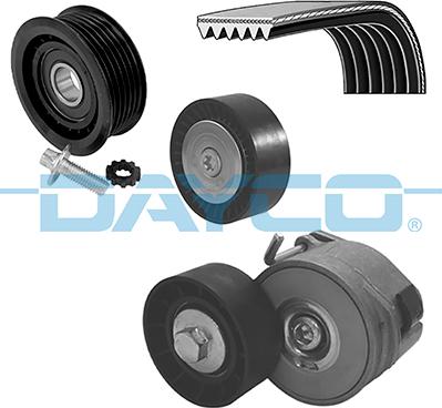 Dayco KPV681 - Поликлиновый ременный комплект autospares.lv