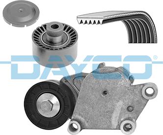 Dayco KPV093 - Поликлиновый ременный комплект autospares.lv