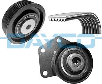 Dayco KPV074 - Поликлиновый ременный комплект autospares.lv