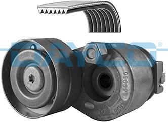 Dayco KPV150 - Поликлиновый ременный комплект autospares.lv