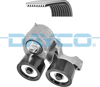 Dayco KPV152HD - Поликлиновый ременный комплект autospares.lv