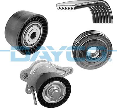 Dayco KPV1144 - Поликлиновый ременный комплект autospares.lv