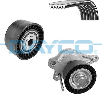 Dayco KPV1143 - Поликлиновый ременный комплект autospares.lv