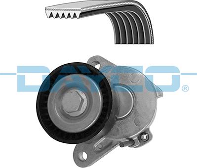 Dayco KPV1115 - Поликлиновый ременный комплект autospares.lv