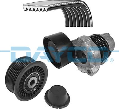 Dayco KPV390 - Поликлиновый ременный комплект autospares.lv