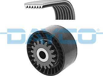 Dayco KPV210 - Поликлиновый ременный комплект autospares.lv