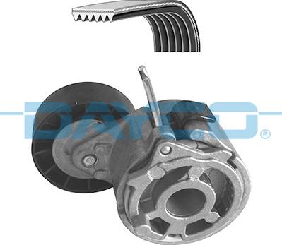 Dayco KPV235 - Поликлиновый ременный комплект autospares.lv